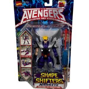 Avengers United They Stand Shape Shifters Hawkeye Figure Toybiz‎ New